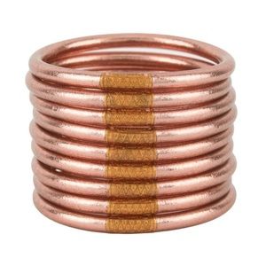 ROSE GOLD ALL WEATHER BANGLES® (AWB®) - SERENITY PRAYER -